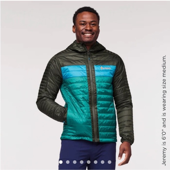 Cotopaxi Men’s XL Capa Insulated Hooded Jacket Woods Greenery Green NWT Puff - Picture 6 of 13